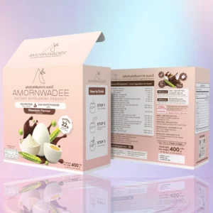 ผงโปรตีนไข่ขาว 2 กล่อง